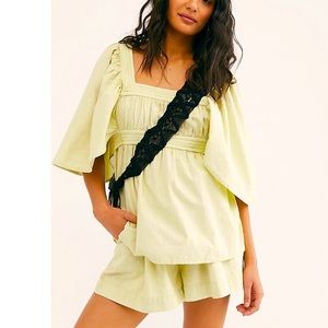 NWT Free People Trapunto Set